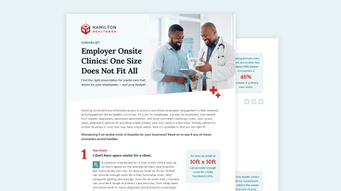 Employer Onsite Clinics: One Size Does Not Fit All